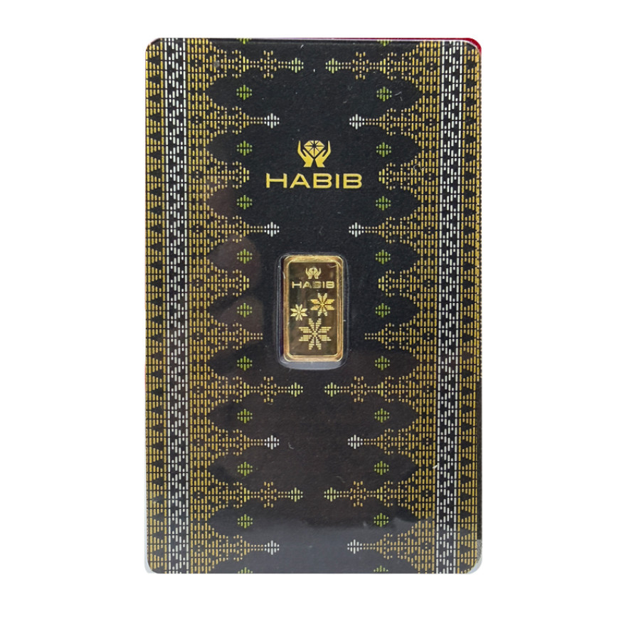 HABIB | IGR | SONGKET (BLACK) | 0.5G GOLD 999.9