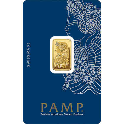 PAMP SUISSE-LADY FORTUNA-VERISCAN 5G GOLD 999.9