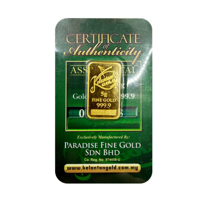KELANTAN GOLD | 5G GOLD 999.9