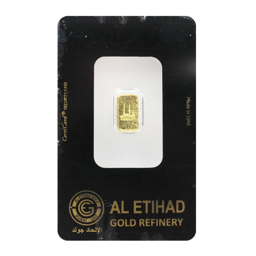 AL-ETIHAD | MECCA | 1G GOLD 999.9