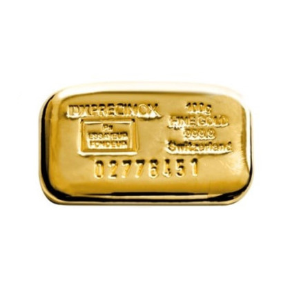 PRECINOX | 100G CAST BAR | GOLD 999.9