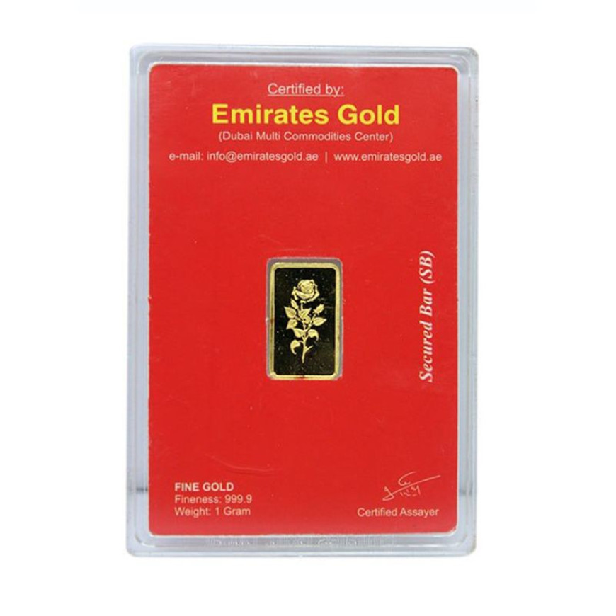 EMIRATES GOLD | BOXED CERTIFIED | 1G GOLD 999.9