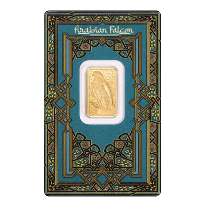 PAMP SUISSE | ARABIAN FALCON | 5G GOLD 999.9