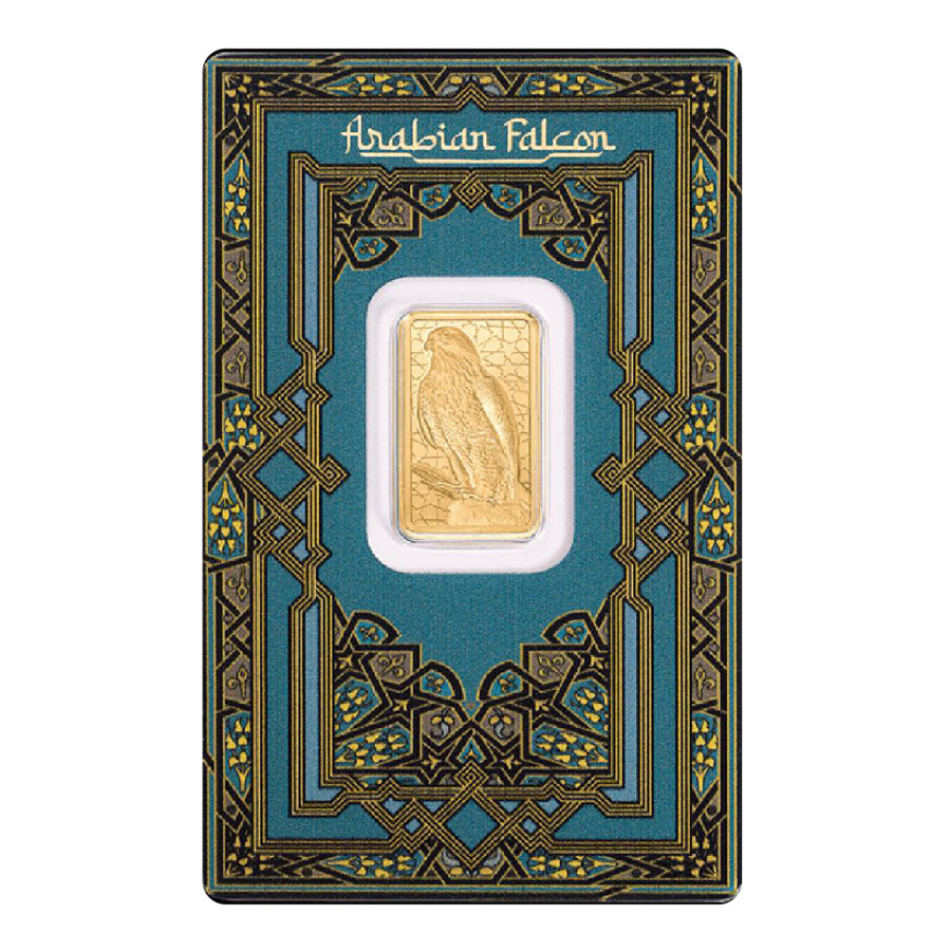 PAMP SUISSE | ARABIAN FALCON | 5G GOLD 999.9