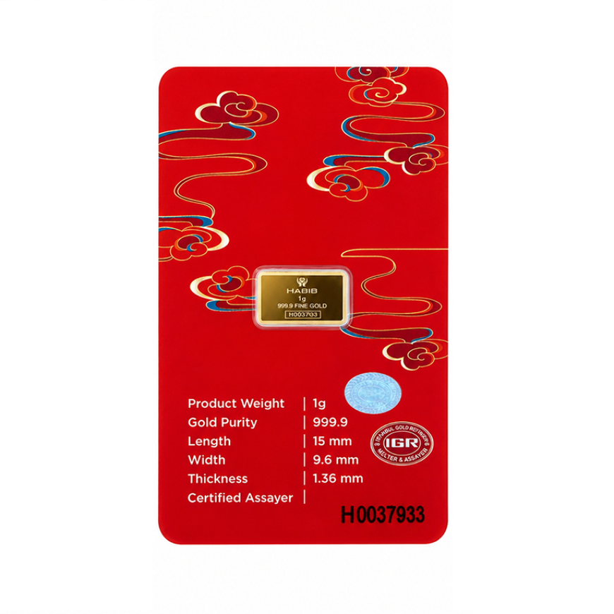 HABIB | IGR | NAGA | 1G GOLD 999.9