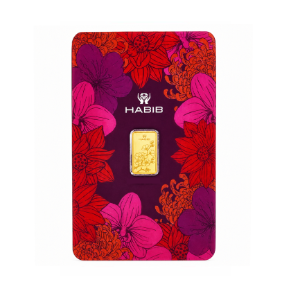 HABIB | IGR | FLORAL | 2.5G GOLD 999.9