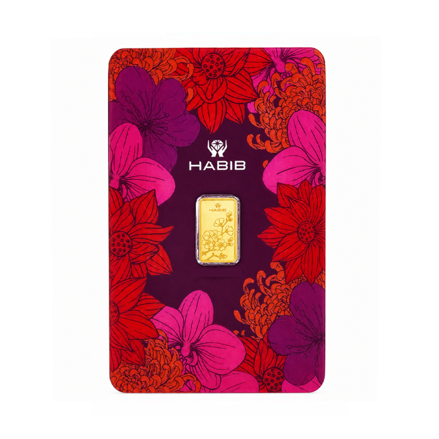 HABIB | IGR | FLORAL | 2.5G GOLD 999.9
