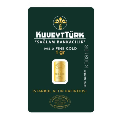 ISTANBUL ALTIN REFINERY | GRAMALTIN| 1G GOLD 995.0