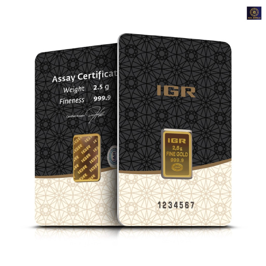 ISTANBUL GOLD REFINERY (IGR) | 2.5G GOLD 999.9