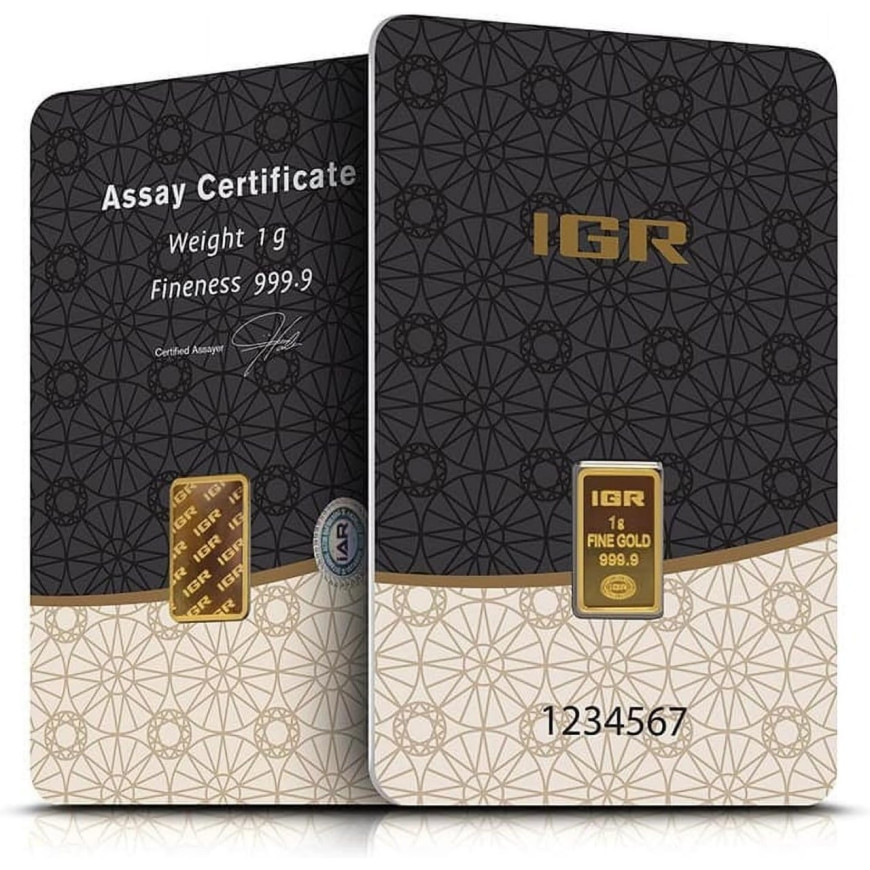 ISTANBUL GOLD REFINERY (IGR) | 1G GOLD 999.9