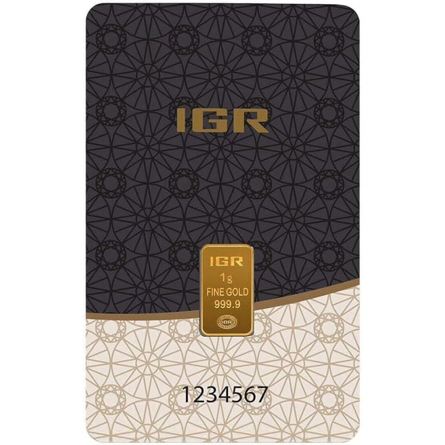 ISTANBUL GOLD REFINERY (IGR) | 1G GOLD 999.9