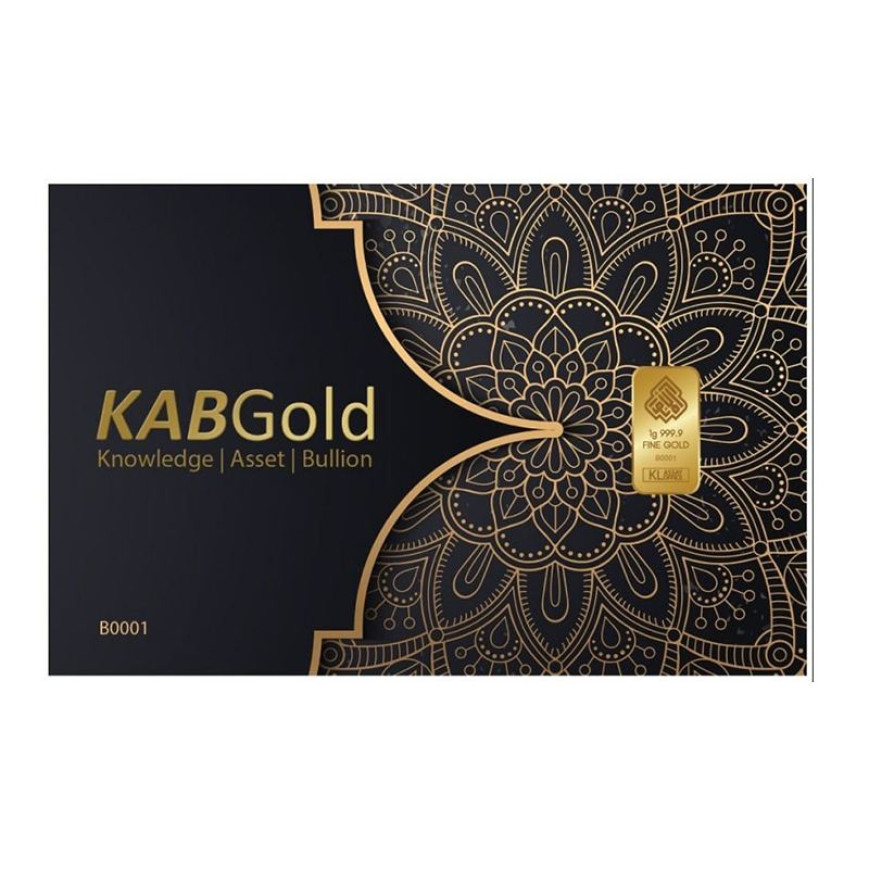 KAB GOLD | VERSION 1 | 1G GOLD 999.9