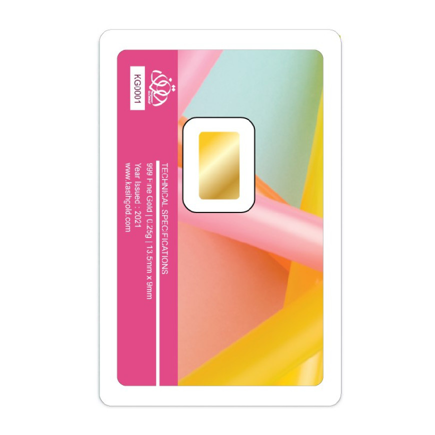 KASIH GOLD | CONGRATULATIONS | VER. 1 | 0.25G GOLD 999.0