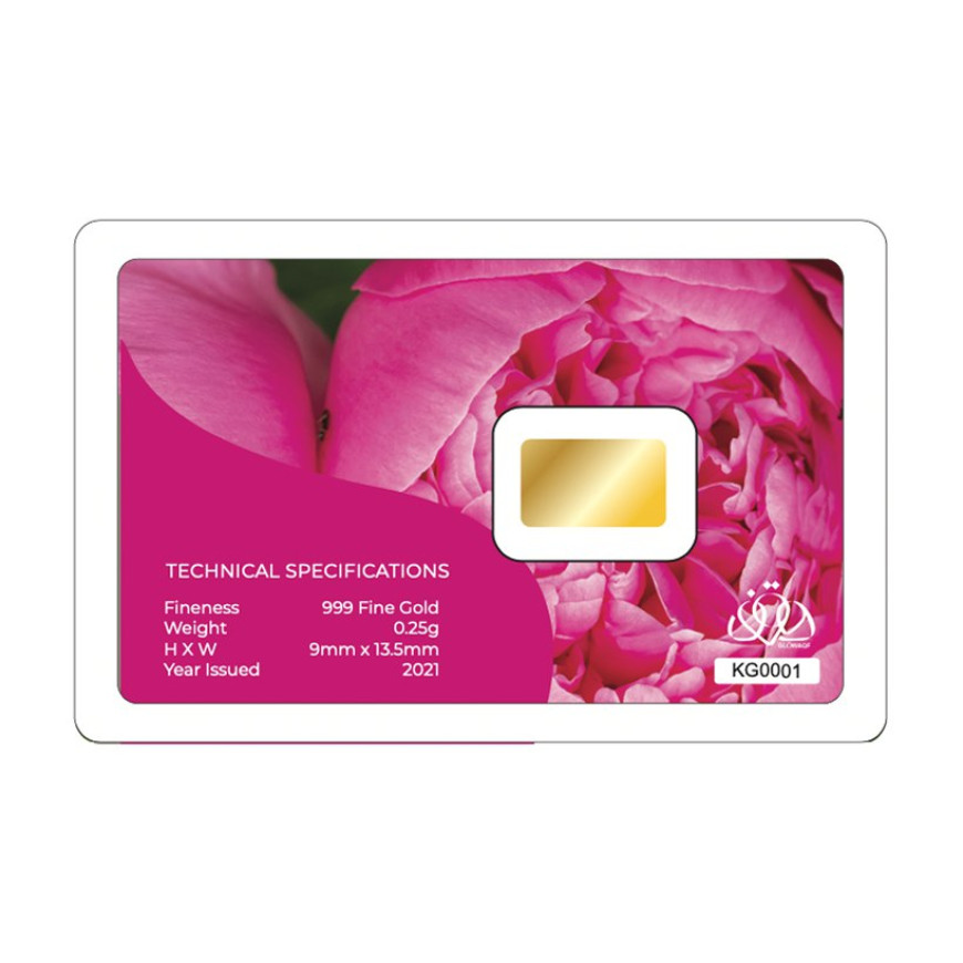 KASIH GOLD | CONGRATULATIONS | VER. 2 | 0.25G GOLD 999.0