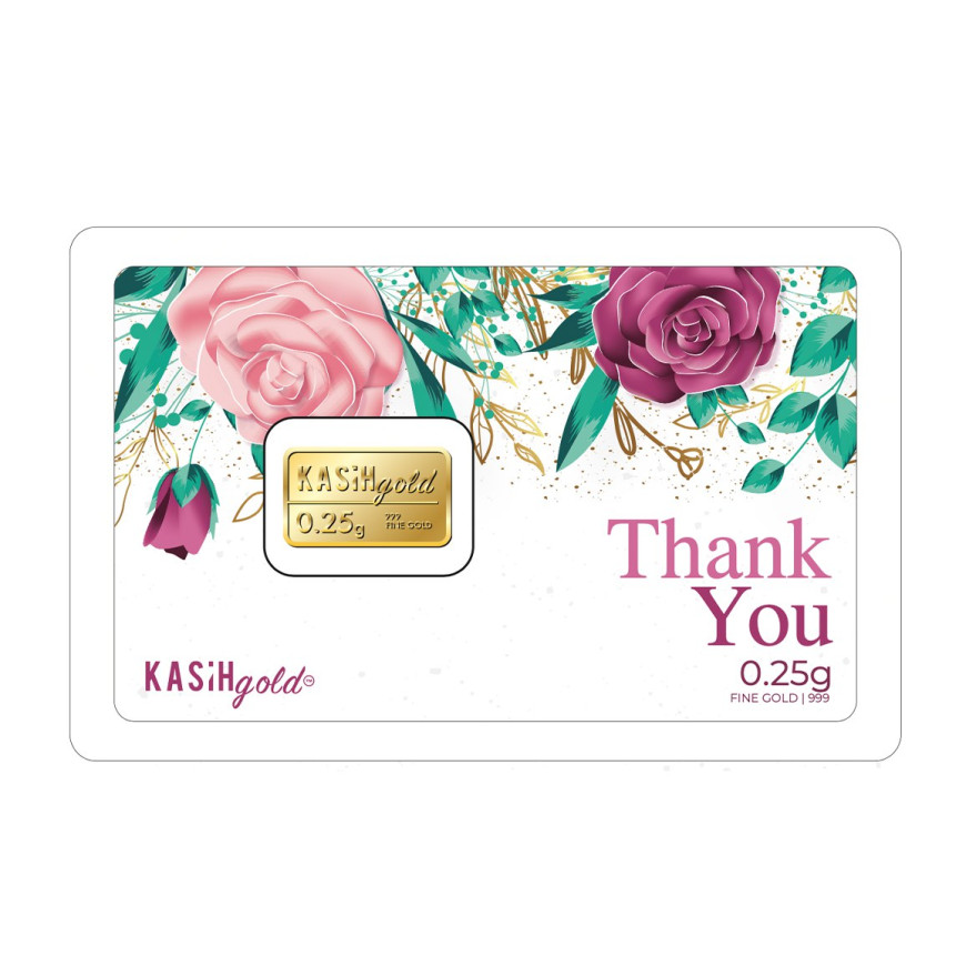 KASIH GOLD | THANK YOU | 0.25G GOLD 999.0