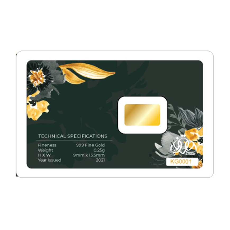 KASIH GOLD | THANK YOU | VER. 3 | 0.25G GOLD 999.0