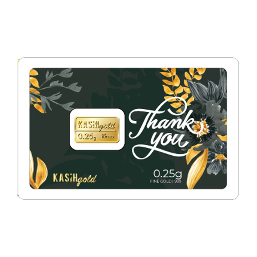 KASIH GOLD | THANK YOU | VER. 3 | 0.25G GOLD 999.0