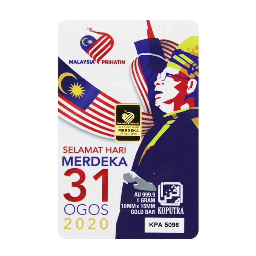 KOPUTRA | SELAMAT HARI MERDEKA 2020 | 1G GOLD 999.9