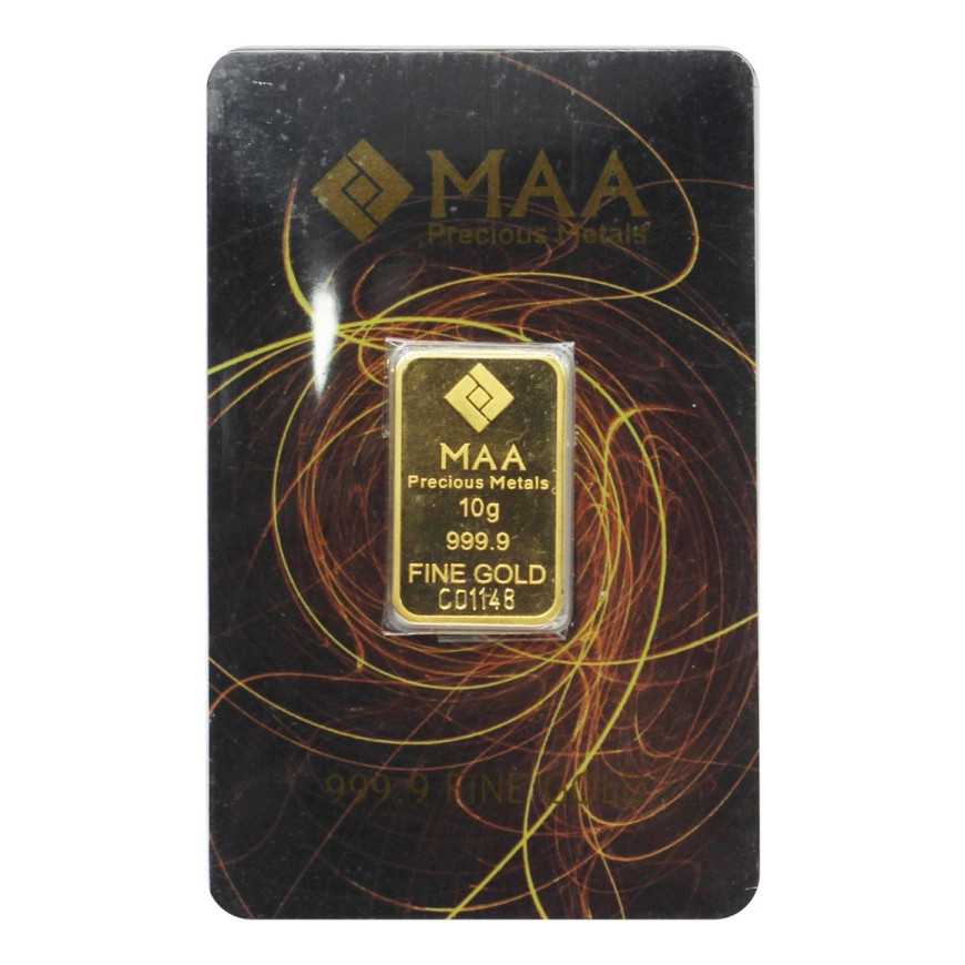 MAA PRECIOUS METAL | 10G GOLD 999.9