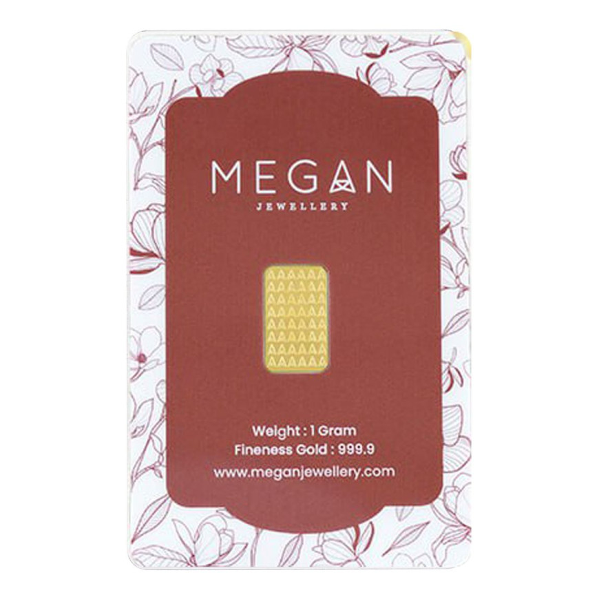 MEGAN JEWELLERY | THE ELEGANT MAGNOLIA | 1G GOLD 999.9