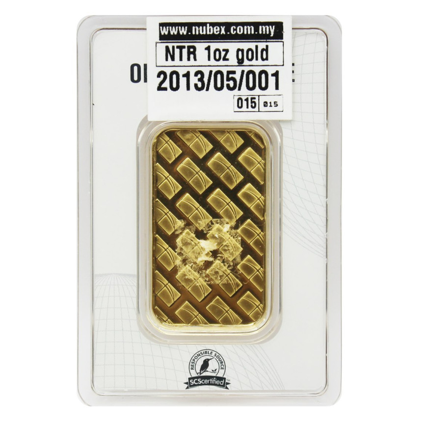 NTR METALS | 1OZ GOLD 999.9