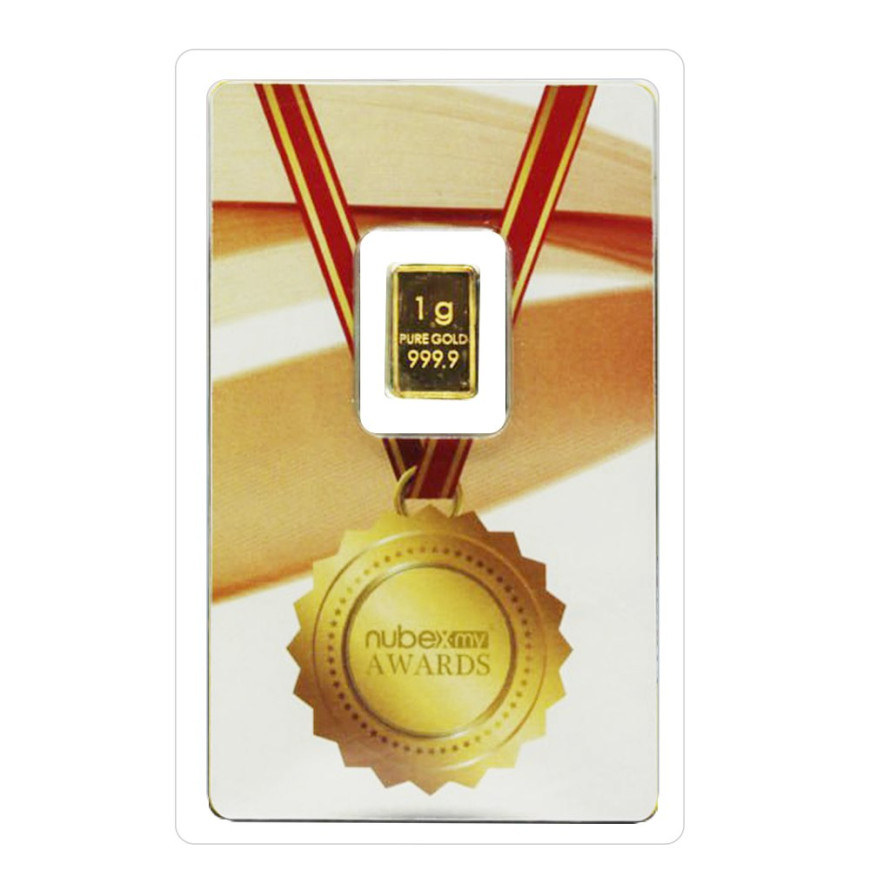 NUBEX | AWARDS | 1G GOLD 999.0