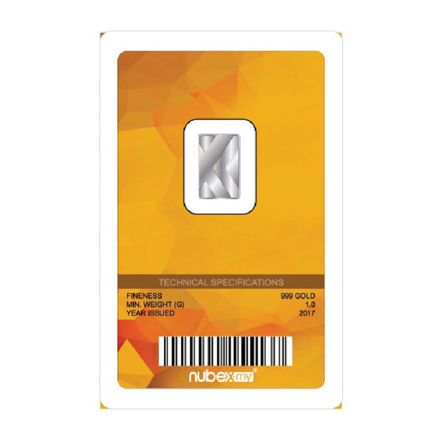 NUBEX | FIAT MONEY | 1G SILVER 999.0