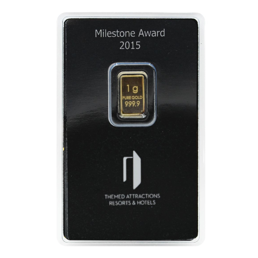 NUBEX | MILESTONE AWARD | 1G GOLD 999.9