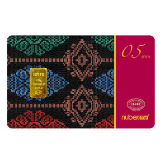 Nubex x igr | batik (ver. 2) | 0.5g gold 999.9