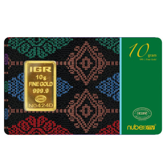 Nubex x igr | batik (ver. 2) | 10g gold 999.9