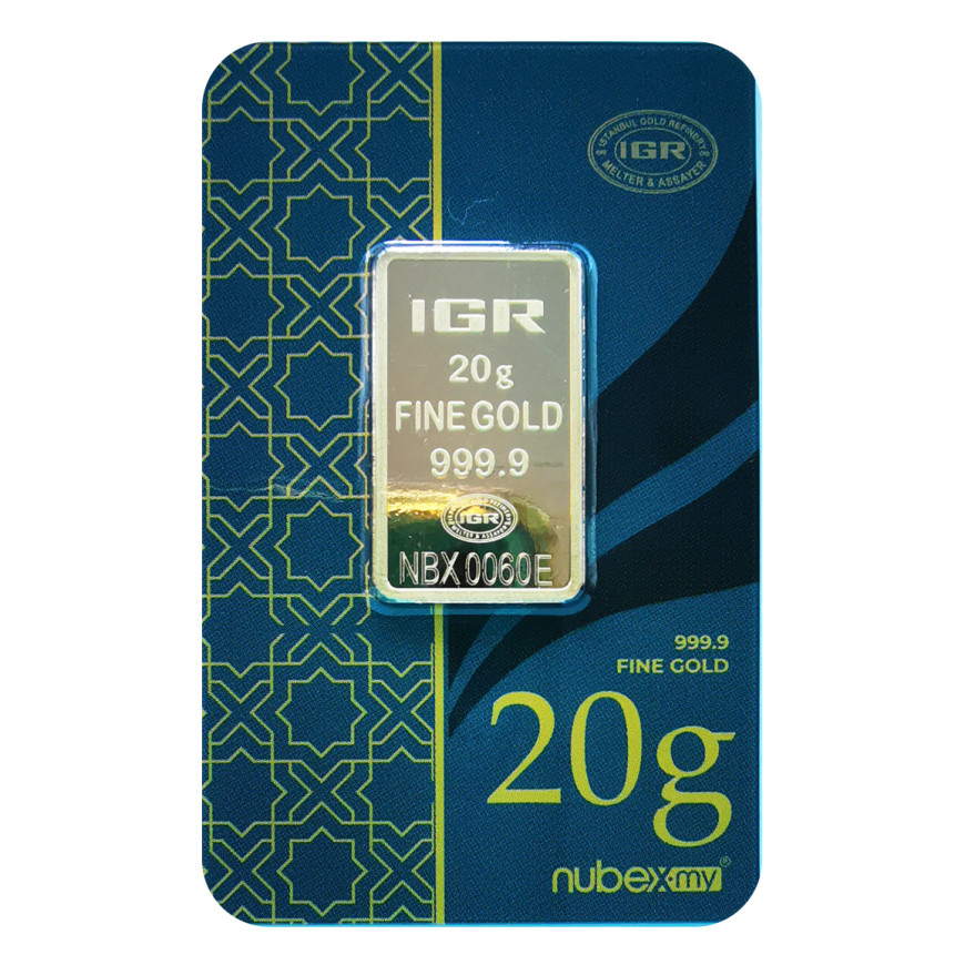 NUBEX X IGR | 20G GOLD 999.9