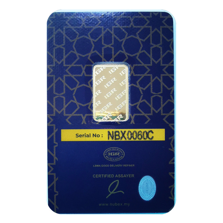 NUBEX X IGR | 5G GOLD 999.9