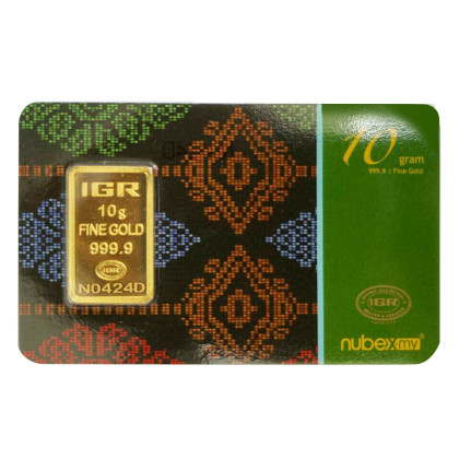 NUBEX X IGR-BATIK (VER. 2) 10G GOLD 999.9