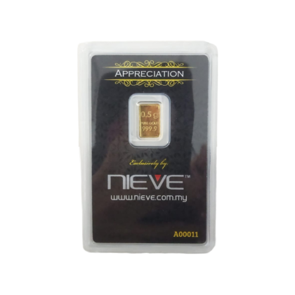 NUBEX | NIEVE APPRECIATION | 0.5G GOLD 999.9