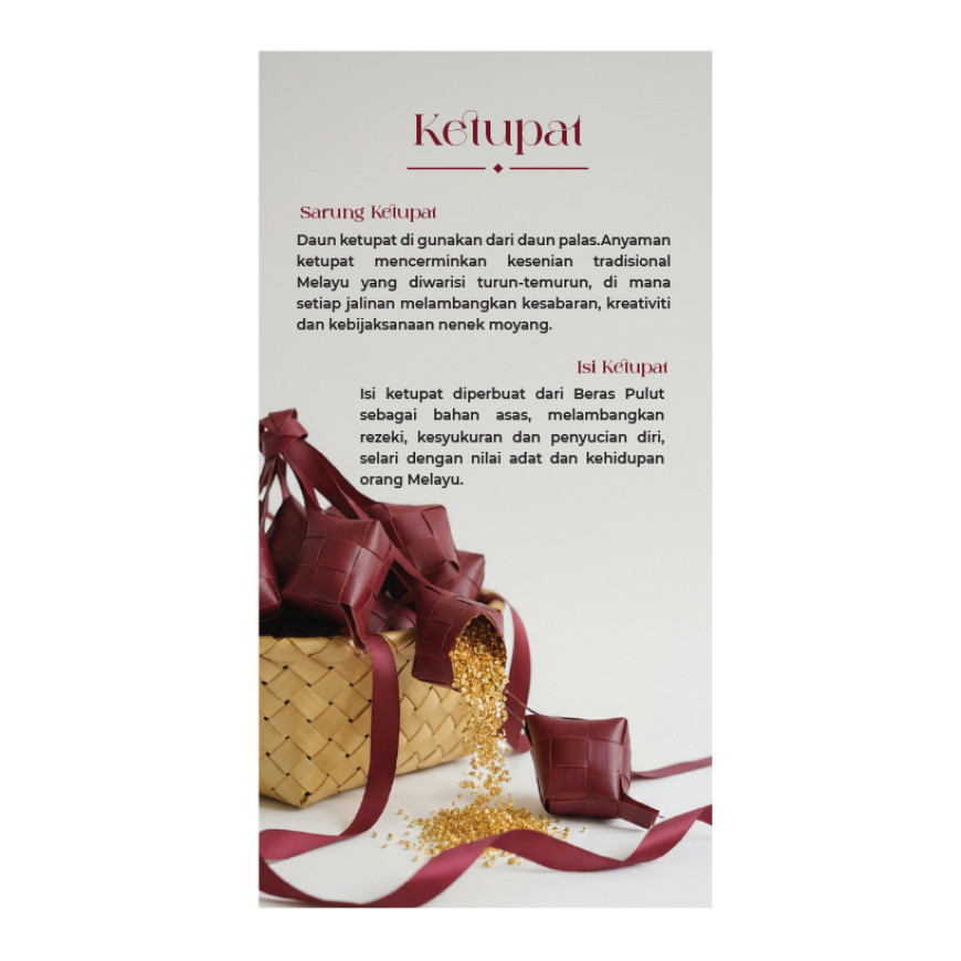 NUBEX | EID MUBARAK 1447H | KETUPAT EMAS | 0.1G GOLD 999.9