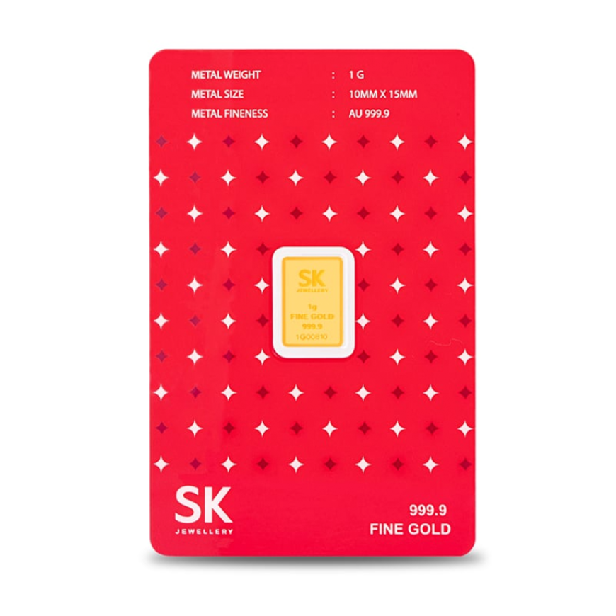 SK JEWELLERY | MERLION | 1G GOLD 999.9