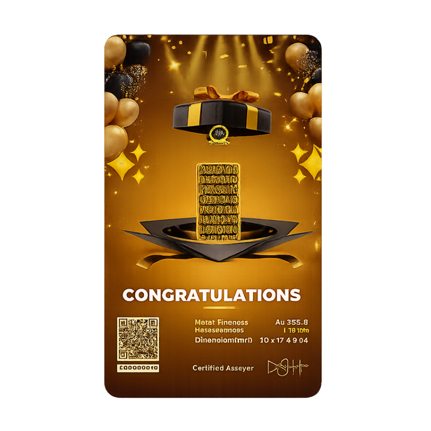 KOPUTRA | CONGRATULATIONS | 1G GOLD 999.9