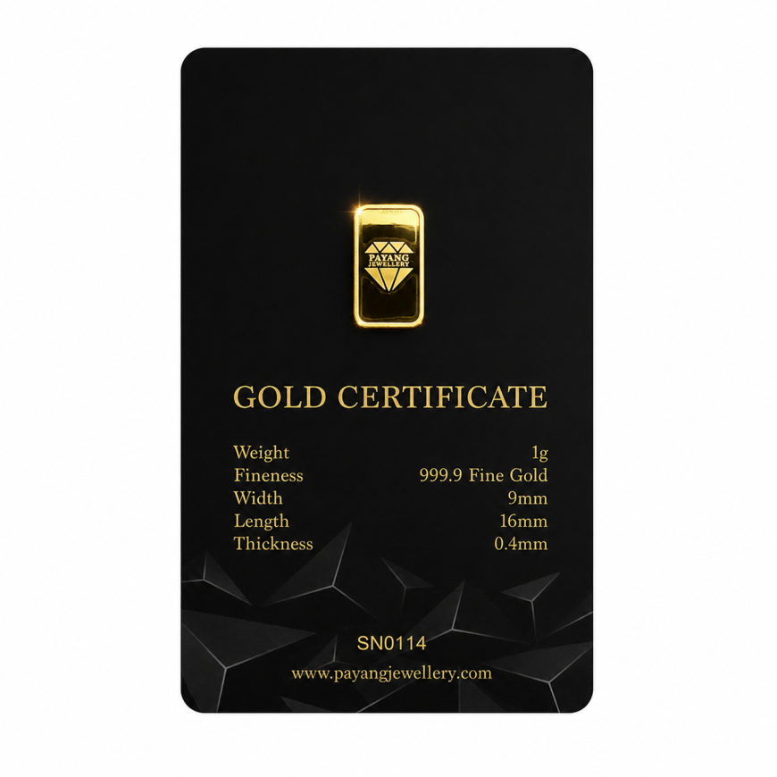 KEDAI EMAS PAYANG | 1G GOLD 999.9