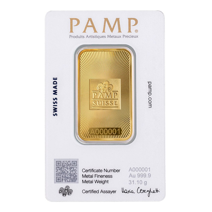 PAMP SUISSE | 1OZ GOLD 999.9