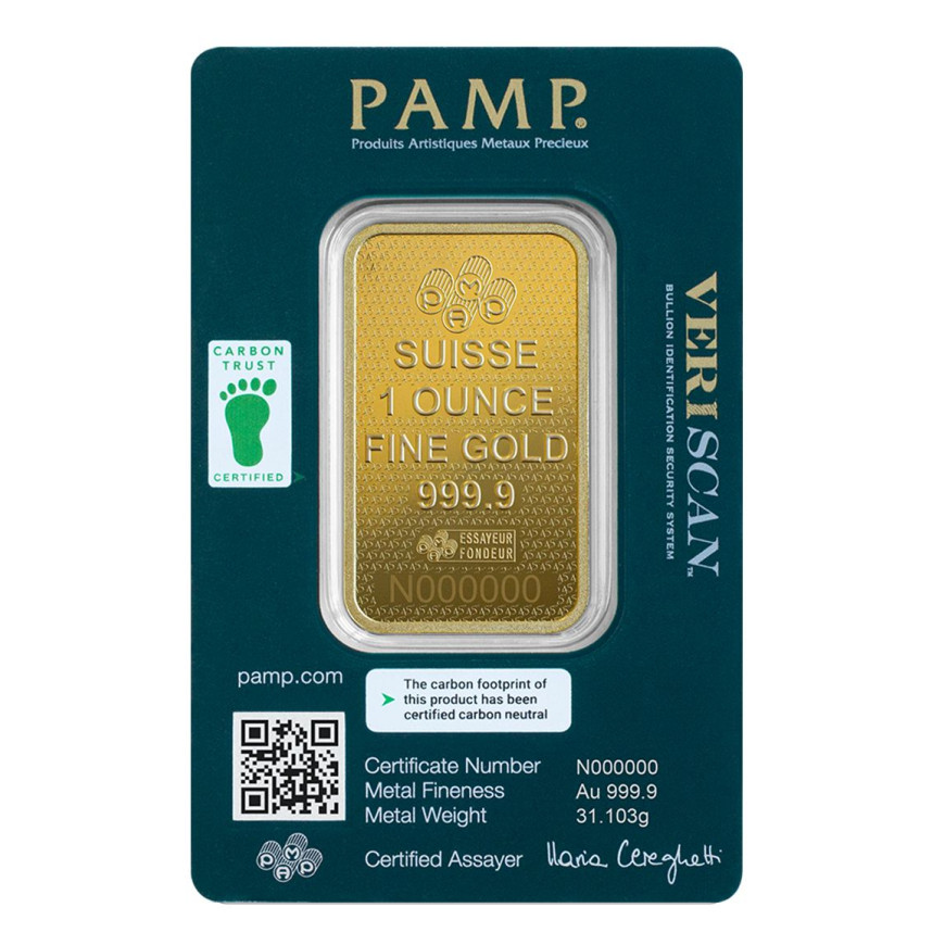 PAMP SUISSE | LADY FORTUNA | 45TH ANNIVERSARY | 1OZ GOLD 999.9