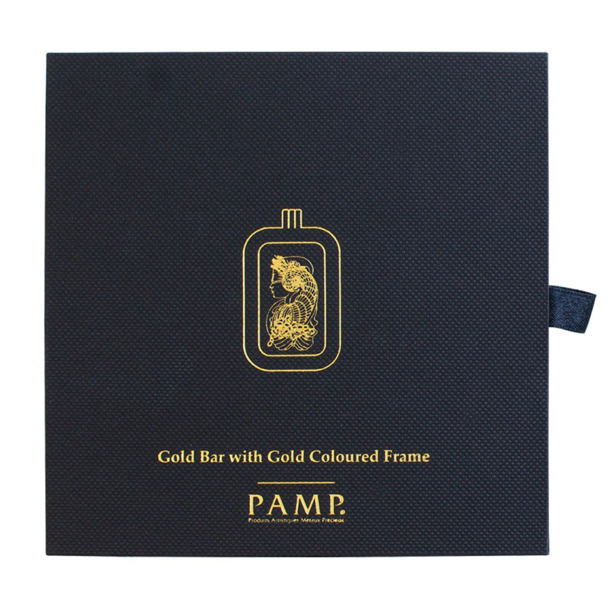 PAMP SUISSE | LADY FORTUNA WITH PENDANT FRAME | 10G GOLD 999.9