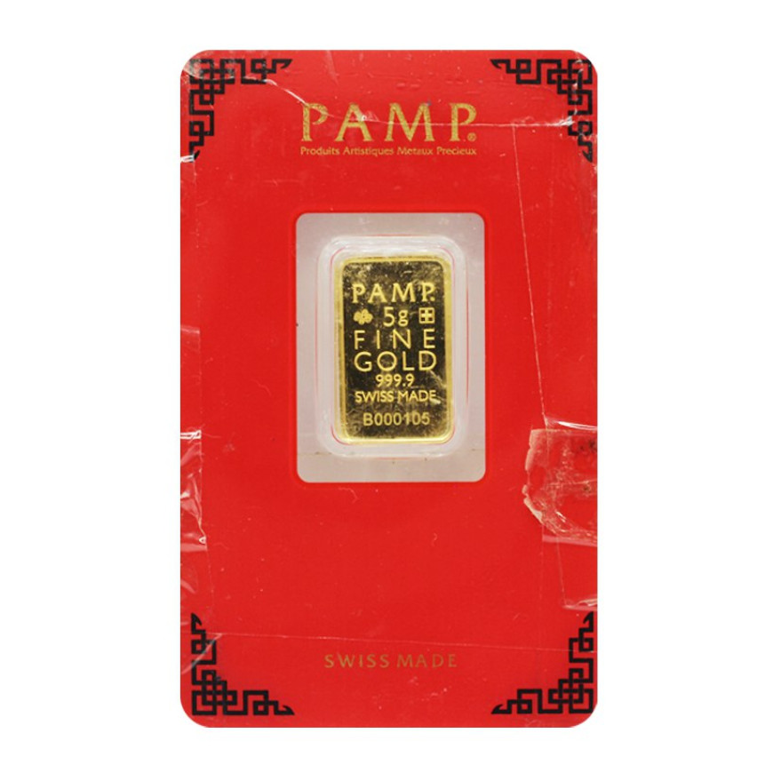 PAMP SUISSE | LUNAR | THE HAPPINESS | 5G GOLD 999.9