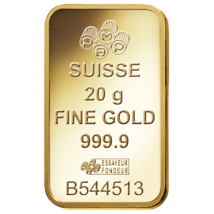 PAMP SUISSE | ROSA | 20G GOLD 999.9