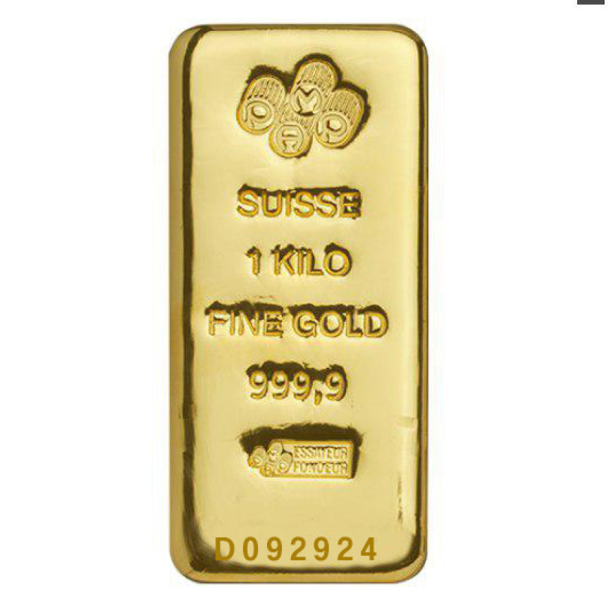 PAMP SUISSE | CAST BAR | 1KG GOLD 999.9