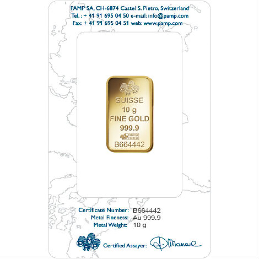 PAMP SUISSE | LADY FORTUNA | 10G GOLD 999.9