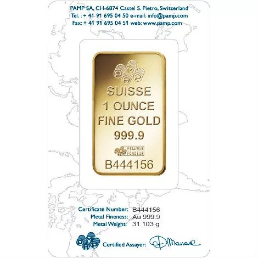 PAMP SUISSE | LADY FORTUNA | 1OZ GOLD 999.9