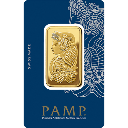 PAMP SUISSE-LADY FORTUNA- VERISCAN 20G GOLD 999.9