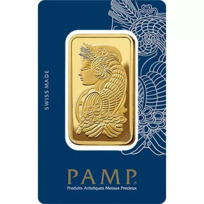 PAMP SUISSE | LADY FORTUNA | VERISCAN | 50G GOLD 999.9