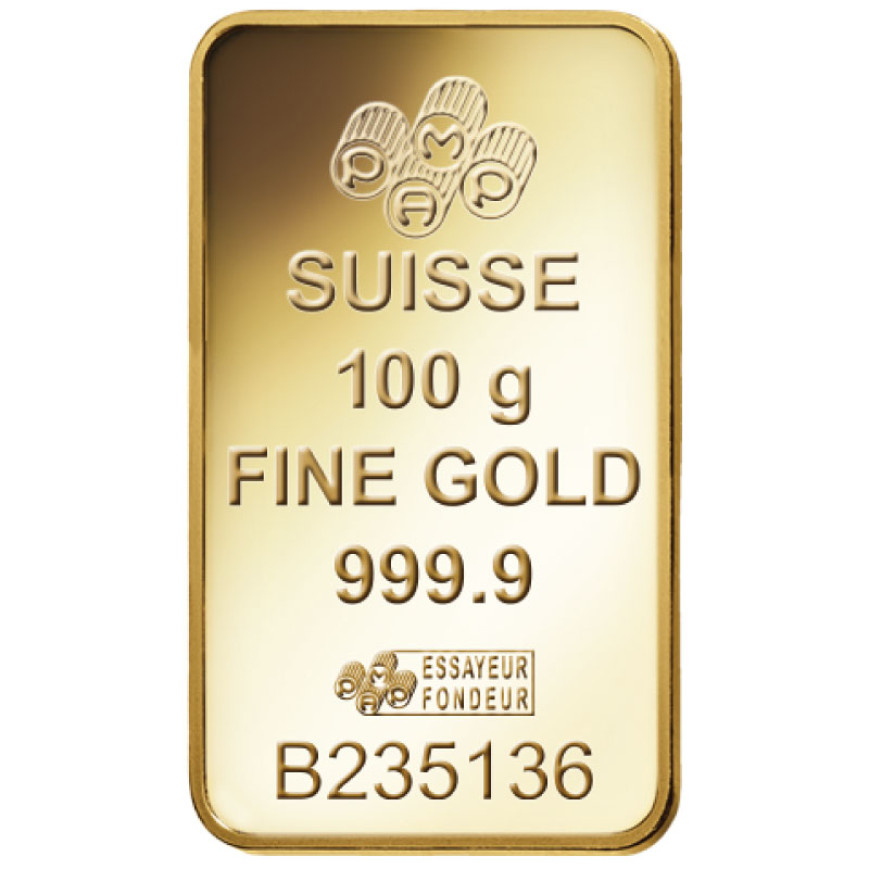 PAMP SUISSE | ROSA | 100G GOLD 999.9
