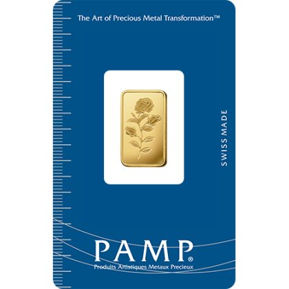 PAMP SUISSE-ROSA 5G GOLD 999.9